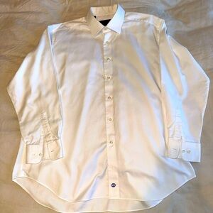 David Donahue Cotton Dress Shirt 17.5